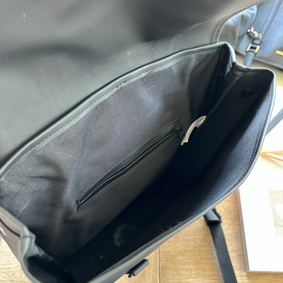 Rains MSN Men's Bag Backpack Black - Picture 7 of 8
